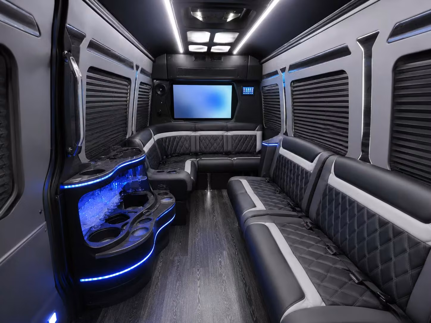 sprinter limousine inside
