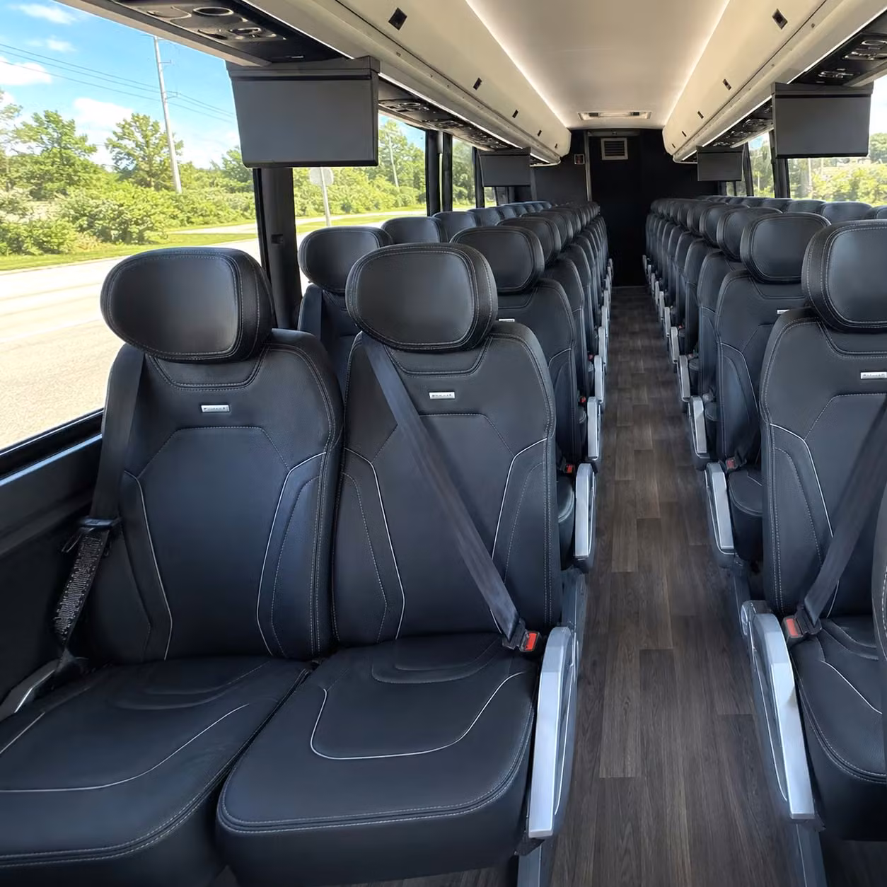yuma charter bus interior