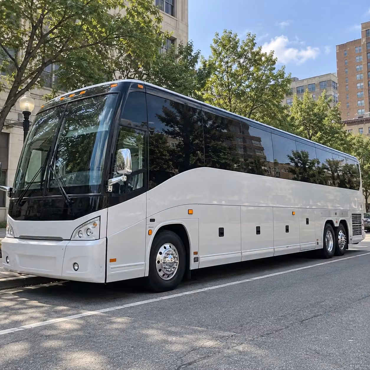 yuma charter bus rental exterior